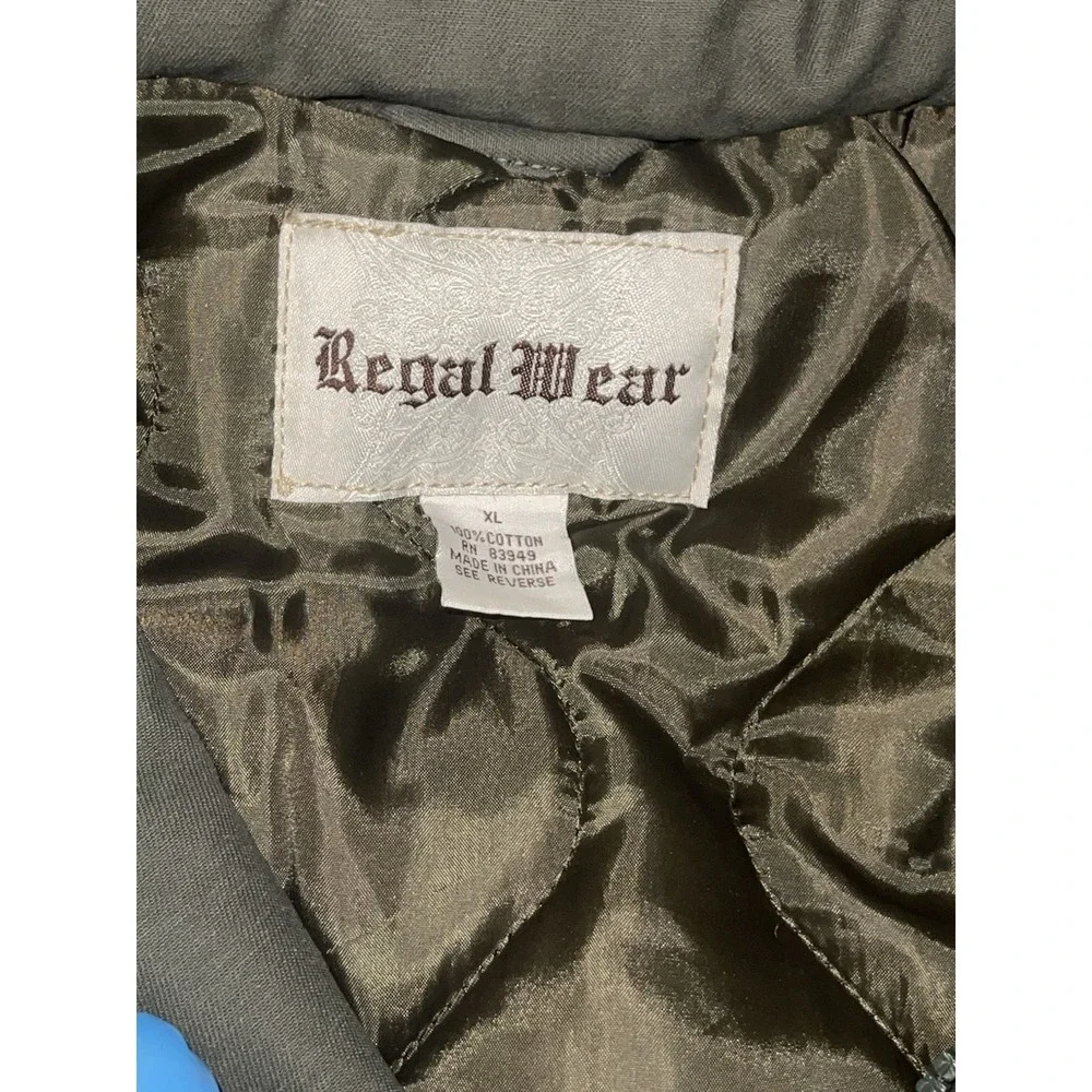 Regal Wear Insulated Green US Combat Jacket  Mens Size XL